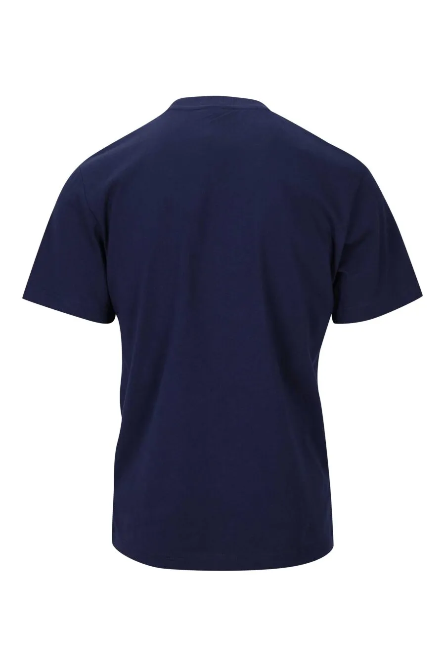 Camiseta azul oscura con minilogo 