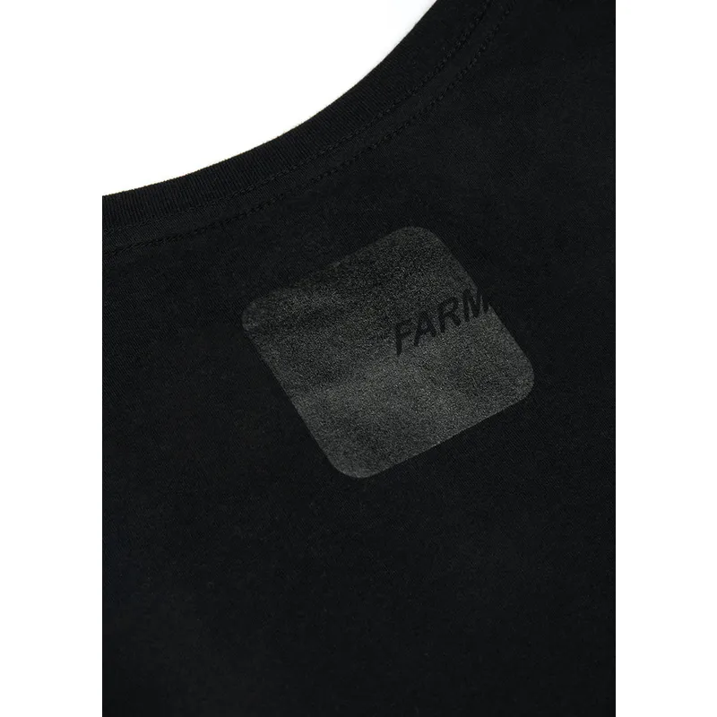 Camiseta de manga corta negra pantera Black Panther The Predator The Farm de Goorin Bros.