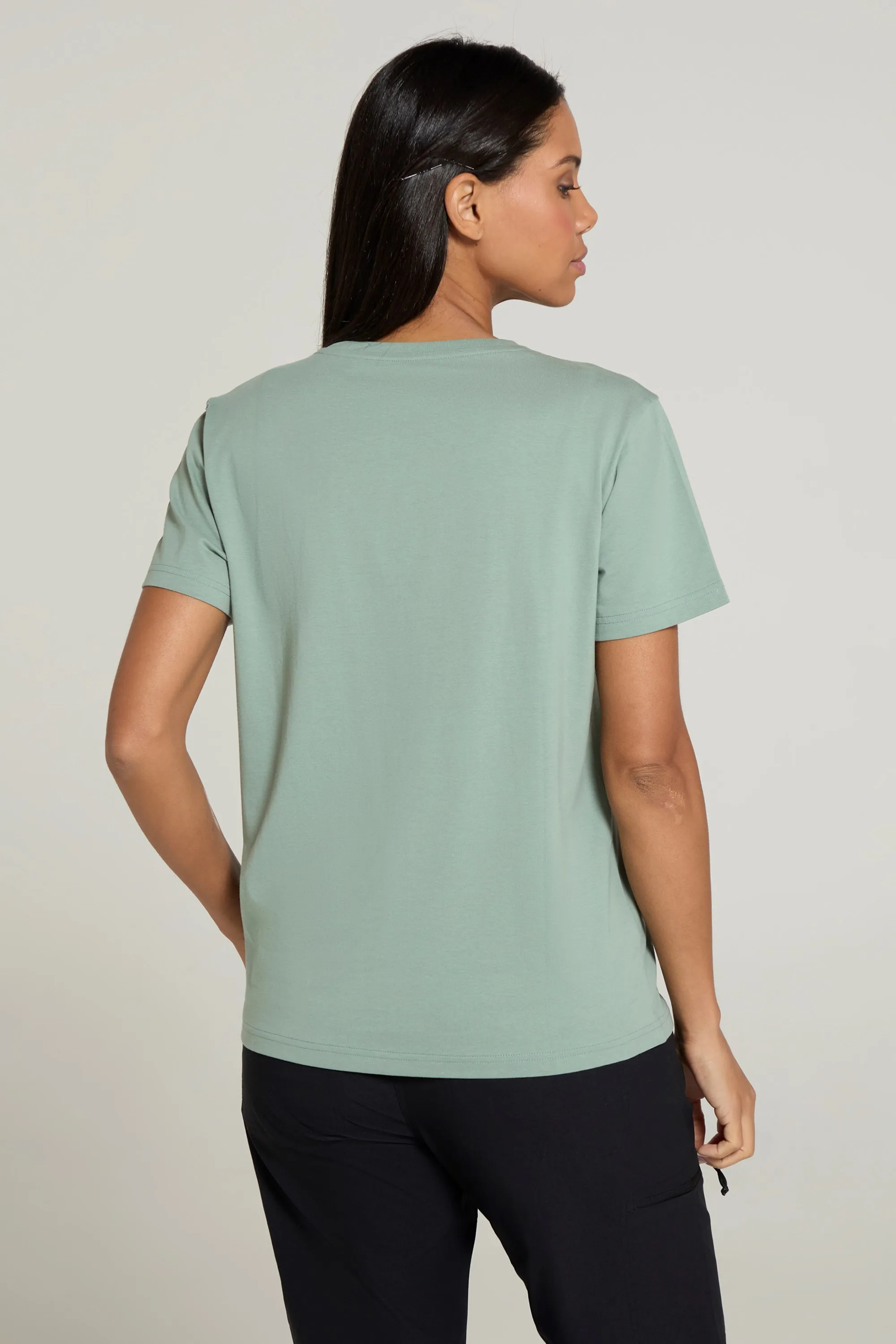 Camiseta de orgánica y holgada para mujer Forest Bear