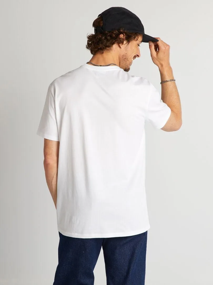 CAMISETA ESTAMPADA 'KEITH HARING'  BLANCO