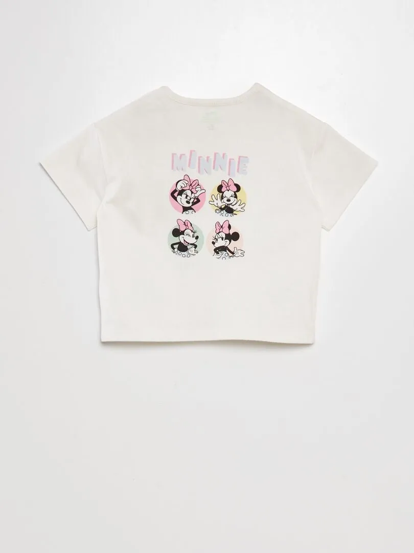 CAMISETA ESTAMPADA 'MINNIE'  BLANCO
