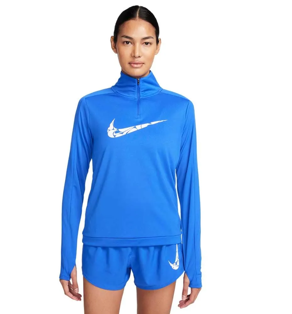 Camiseta M/l Running_Mujer_Nike Swoosh