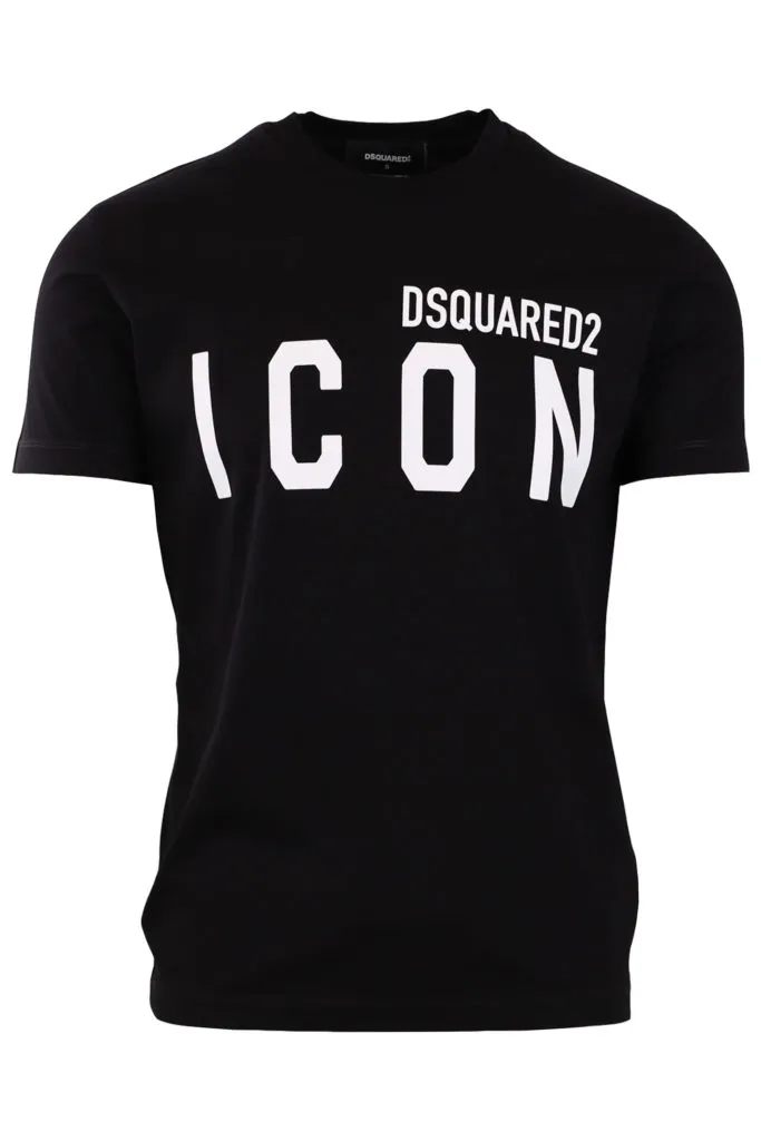 Camiseta negra con logotipo 