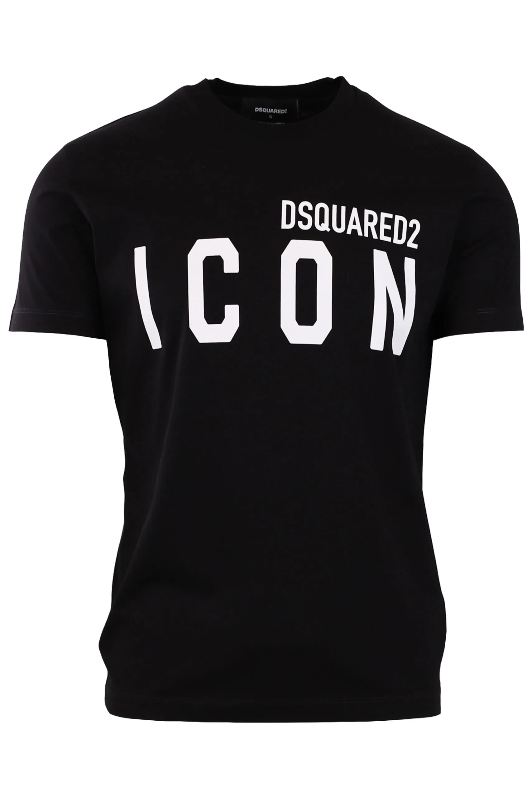 Camiseta negra con logotipo 