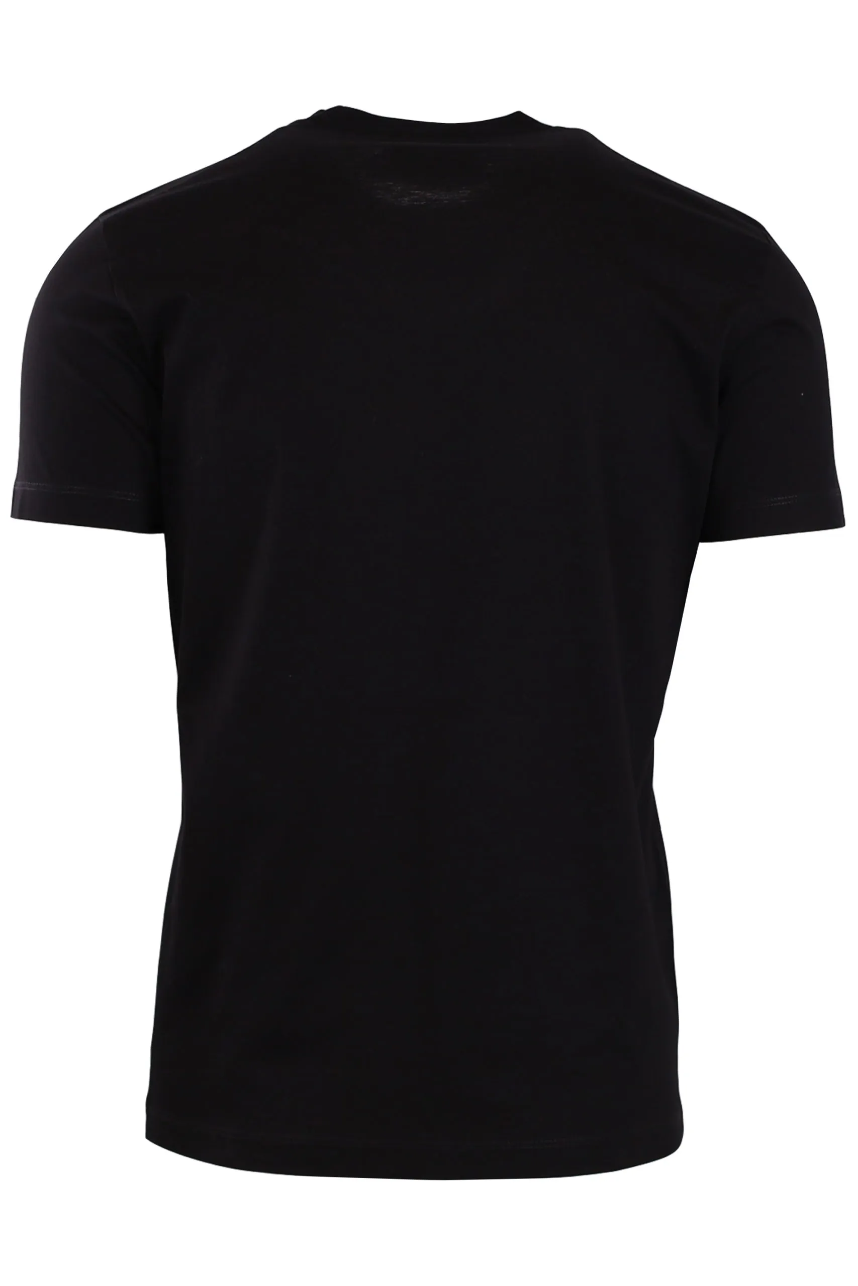 Camiseta negra con logotipo 