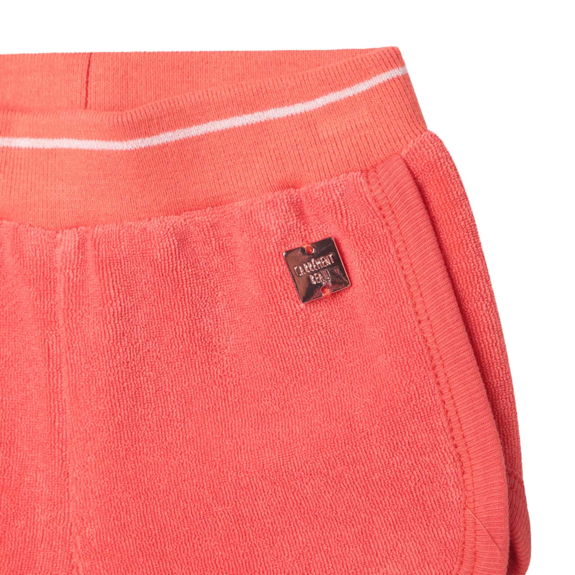 CARREMENT BEAU Pantalón corto de felpa