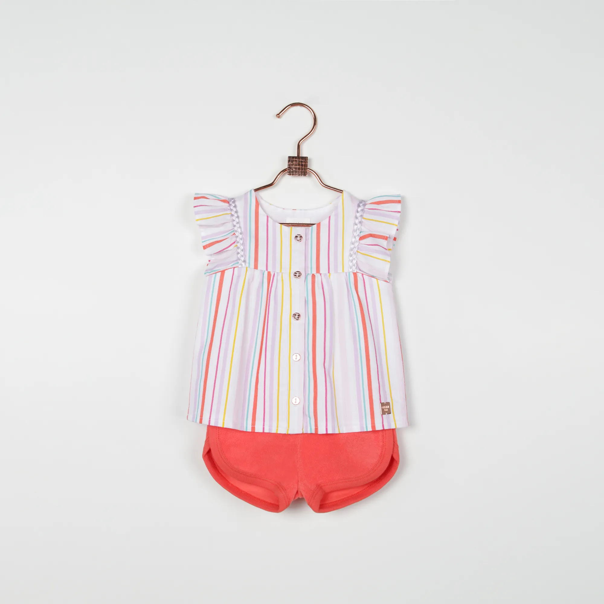 CARREMENT BEAU Pantalón corto de felpa