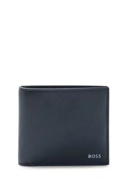 Cartera con estructura, raya de la marca y detalle de logotipo