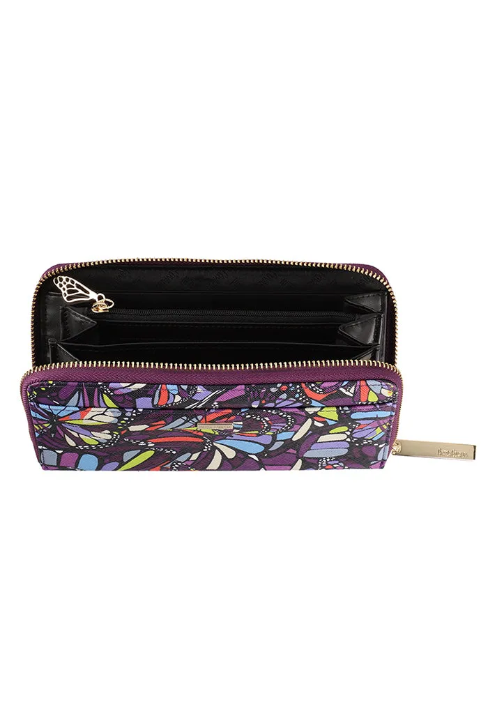 Cartera Grande Saffiano Vuelo de Mariposa Amarillo