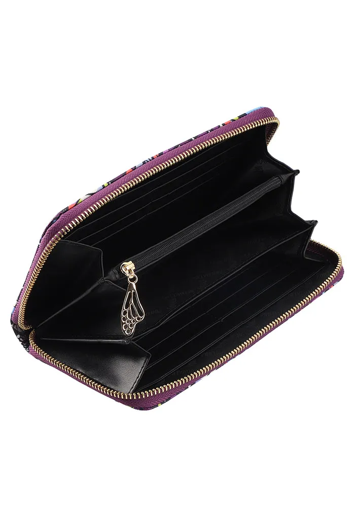 Cartera Grande Saffiano Vuelo de Mariposa Amarillo