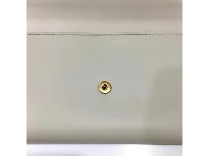 Cartera Larga Bottega Veneta Blanco 