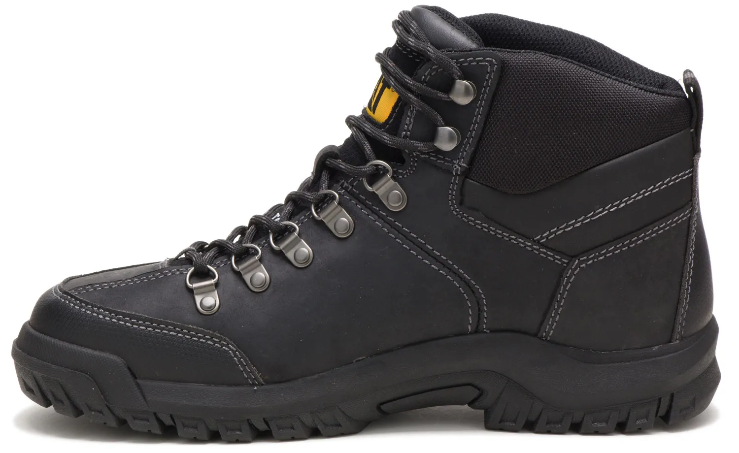 CATERPILLAR Zapato para senderismo, WP, EH, con puntera de acero, negro, de hombre, Caterpillar Threshold