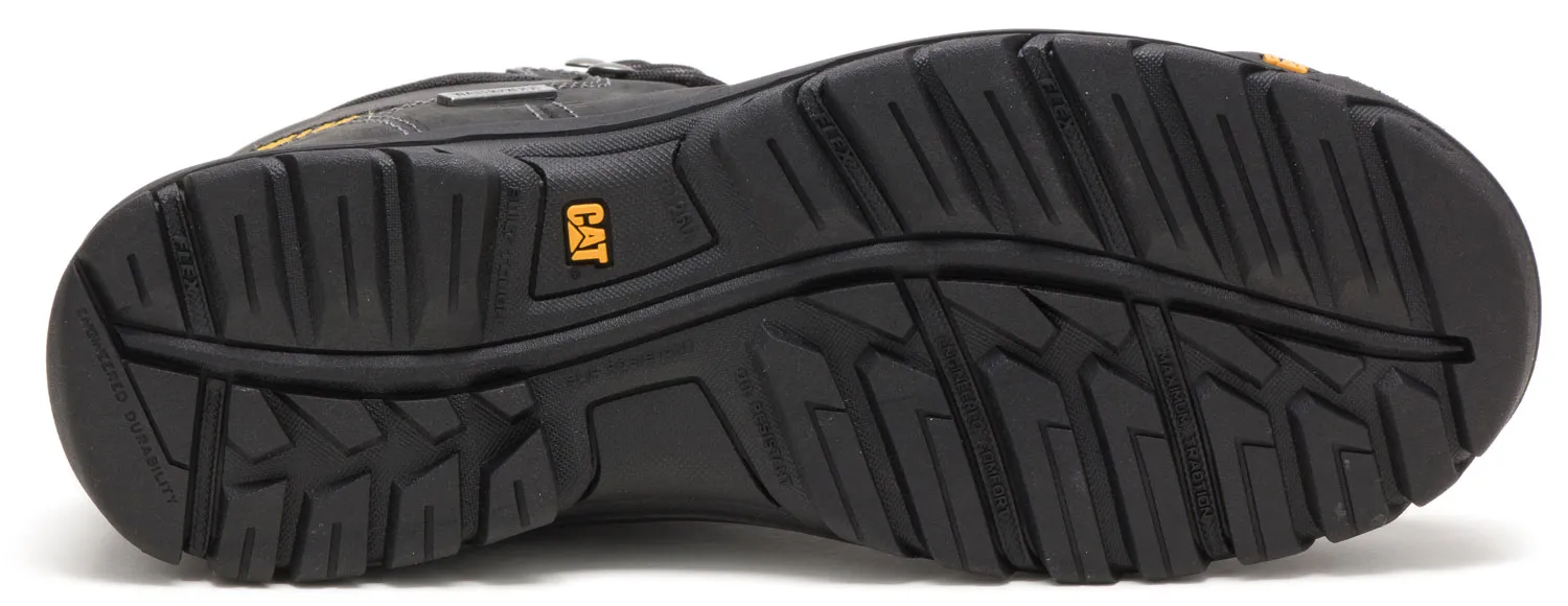 CATERPILLAR Zapato para senderismo, WP, EH, con puntera de acero, negro, de hombre, Caterpillar Threshold