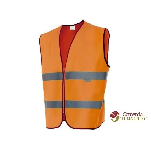 CHALECO ALTA VISIBILIDAD P145 NARANJA TXL