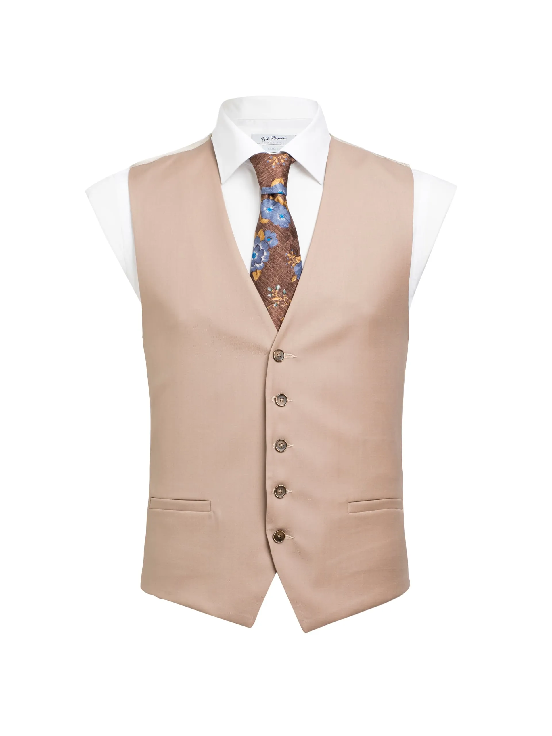 CHALECO COLOR BEIGE