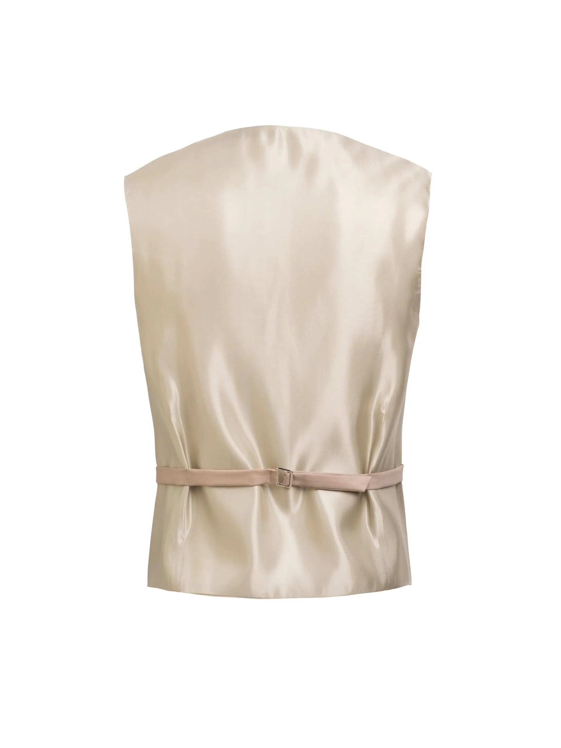 CHALECO COLOR BEIGE