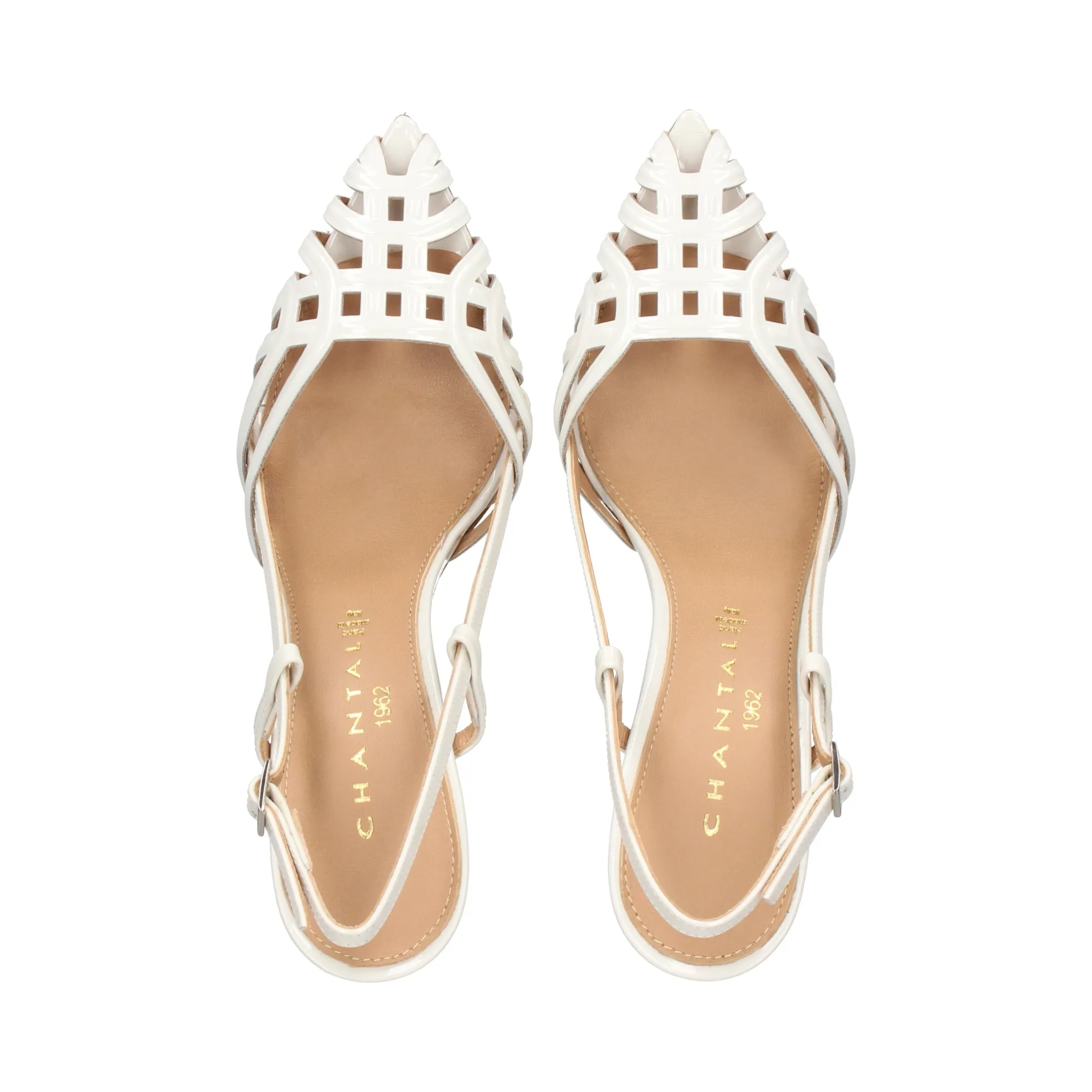 CHANTAL Zapatos de tacón alto MILK