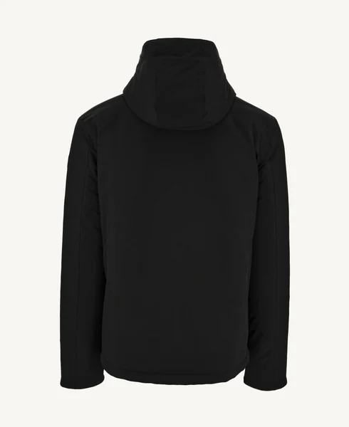 CHAQUETA JOTT DE HOMBRE ARCTIC DE PLUMAS Y CON CAPUCHA FW23MJAC20COLOR 999 BLACK/ NEGRO