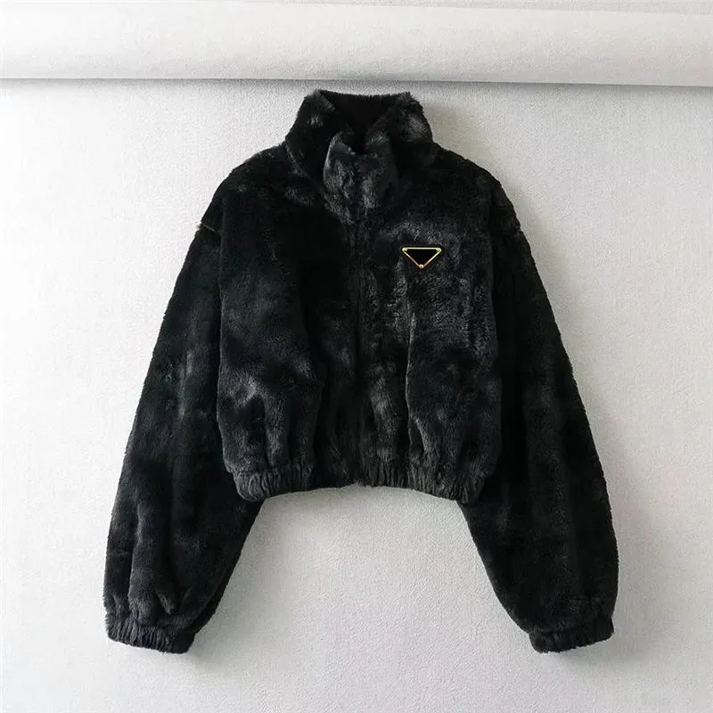 CHAQUETA PARA MUJER ABRIGOS DE LANA PARA MUJER CHAQUETAS GRUESAS CAZADORA DE FELPA MANGAS LARGAS CON LETRAS BUDGE COAT SXL