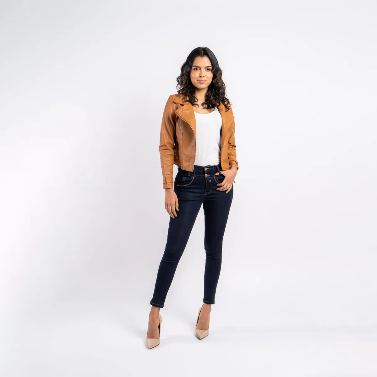 Chaqueta Sintetica Biker Knz Pihu