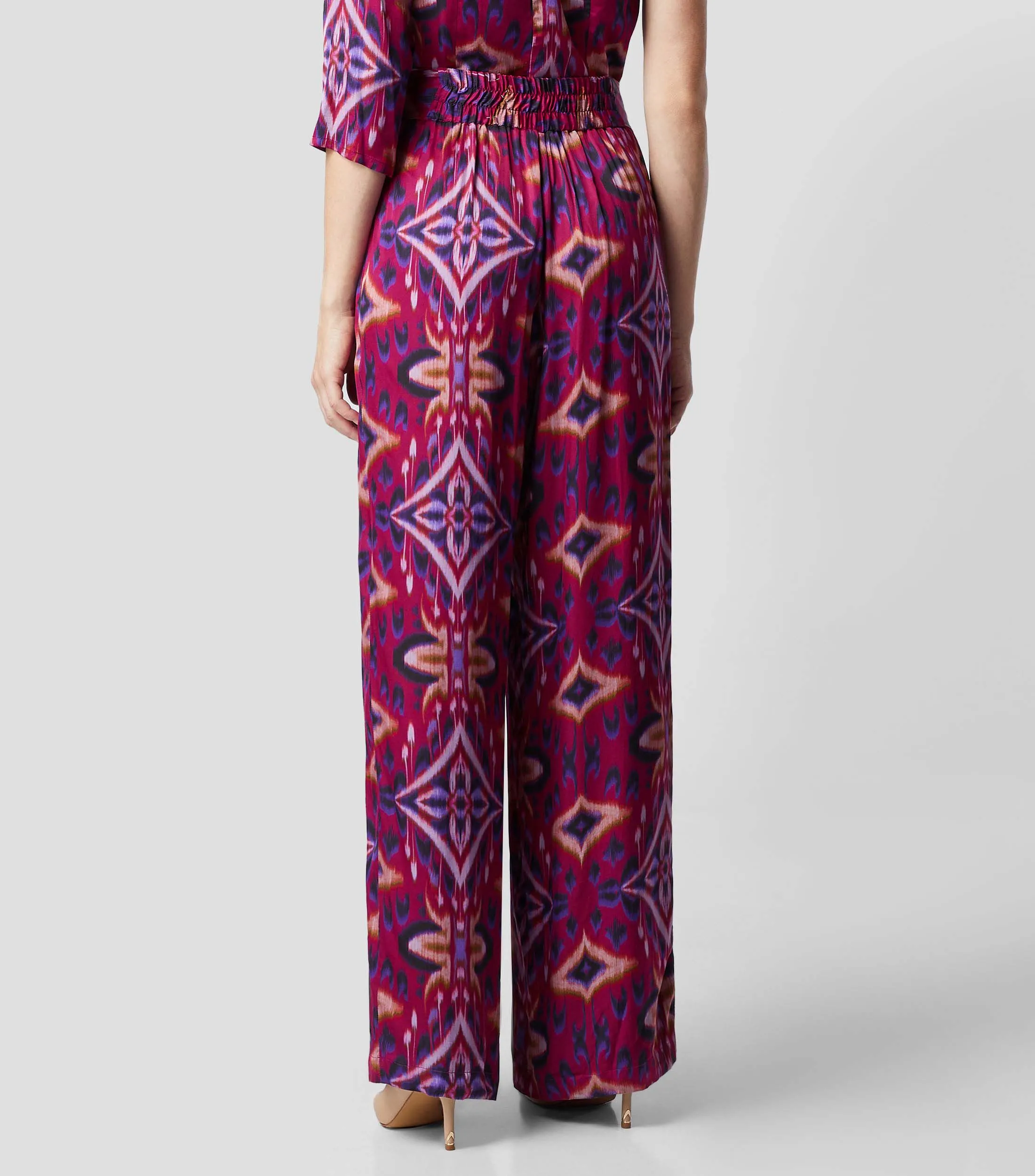 Chester & Peck Pantalón Estampado Mujer