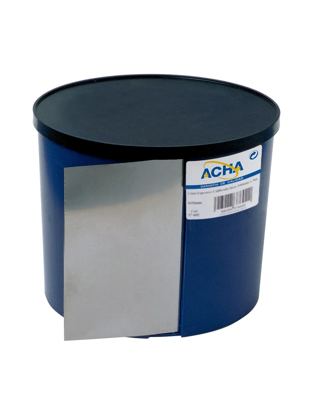 Cinta de espesores calibrada de acero Inox. 5m x 100mm 0,02mm