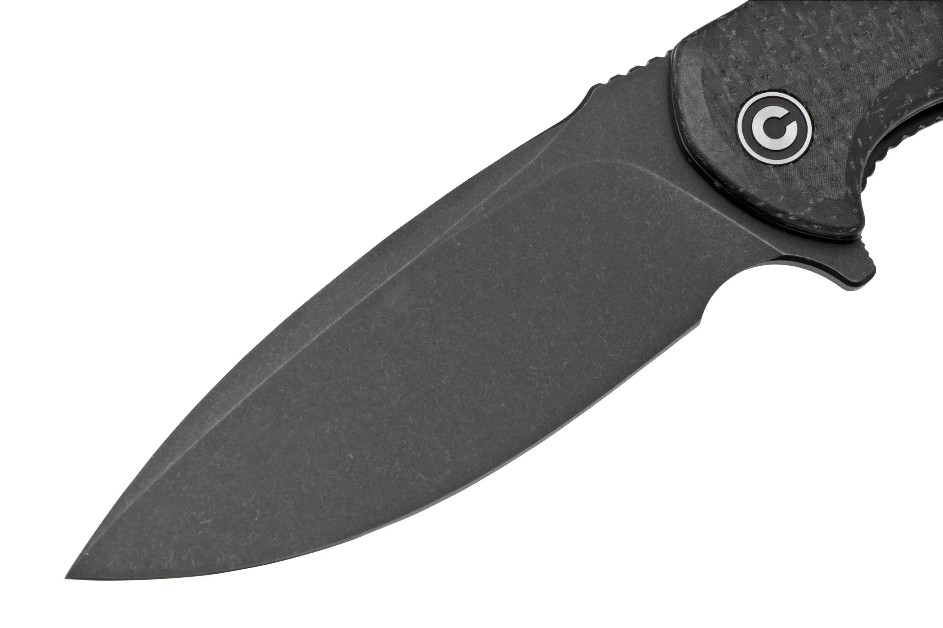 Civivi Praxis C803G Black Coarse Micarta navaja