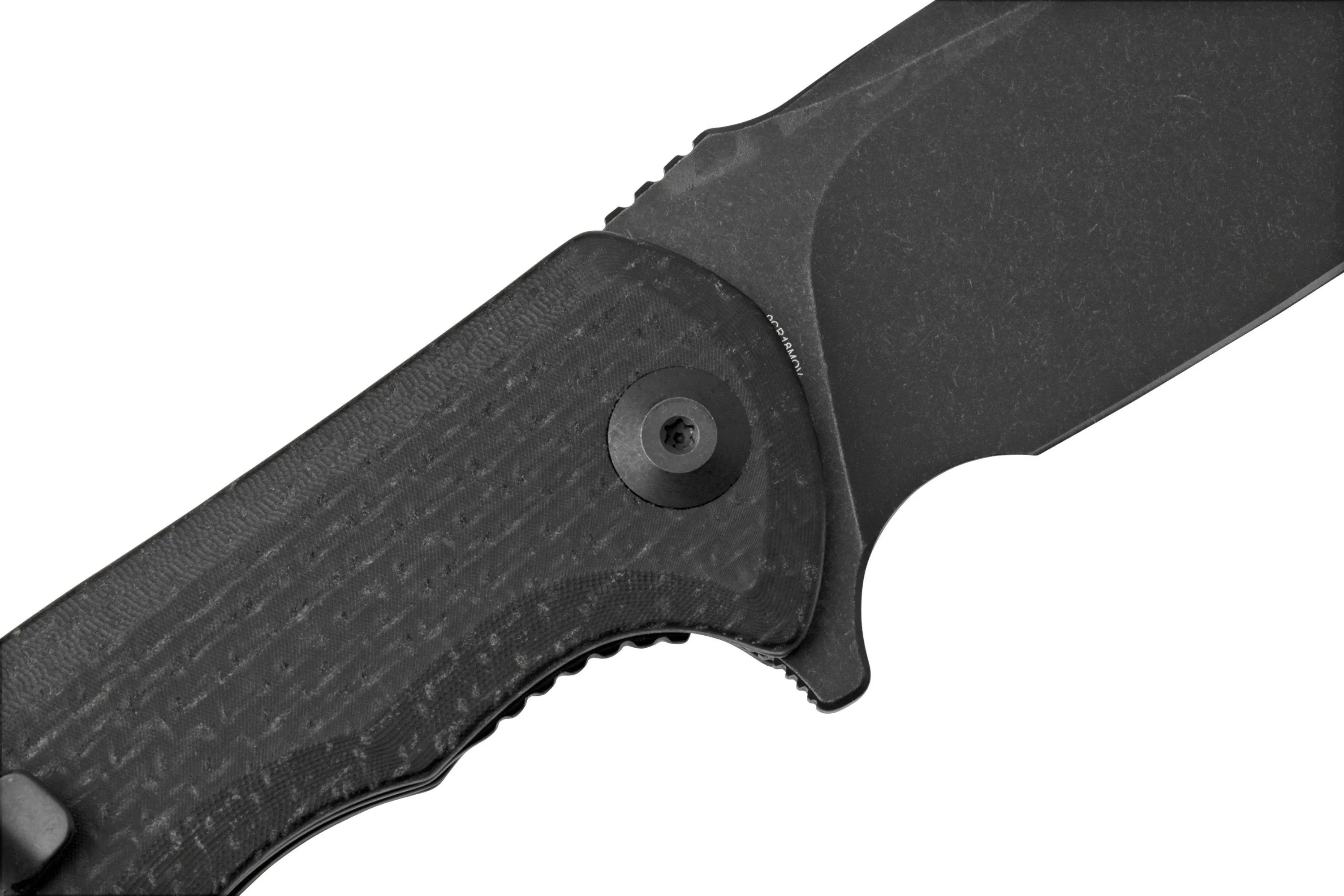 Civivi Praxis C803G Black Coarse Micarta navaja