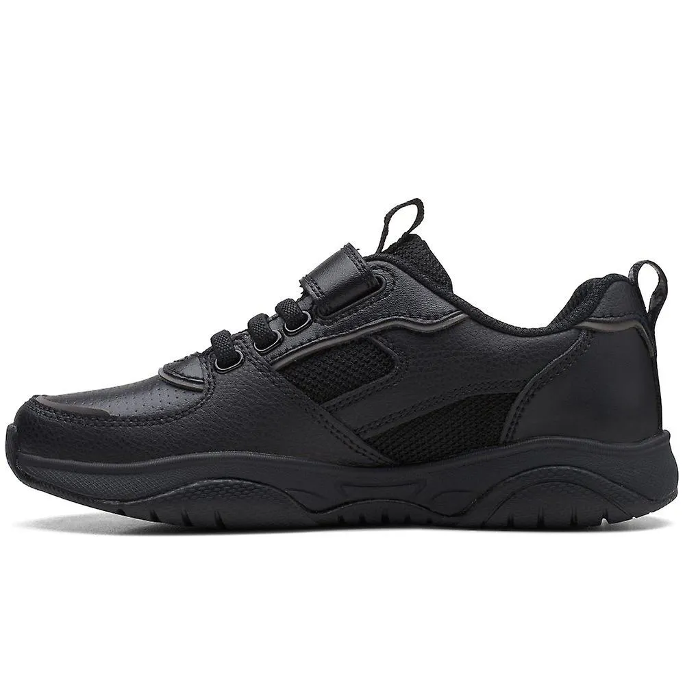 Clarks Grip Trade K Zapatos escolares para niños