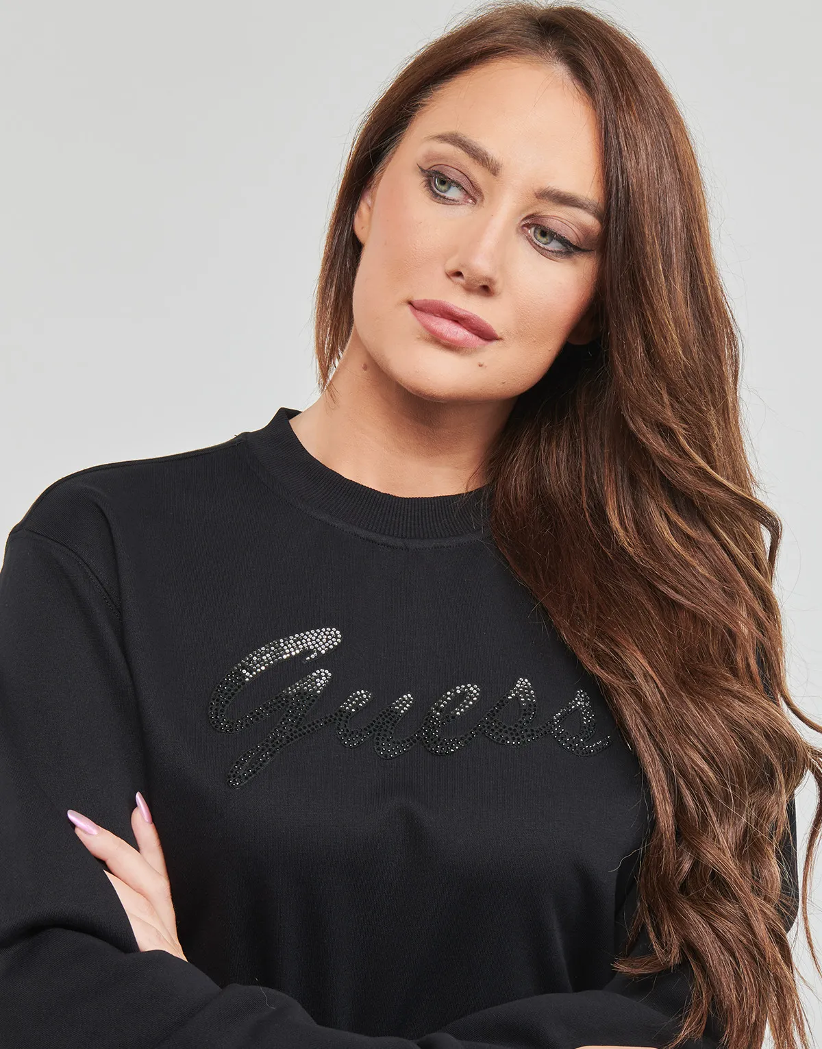 CN GUESS SHINY SWEATSHIRT