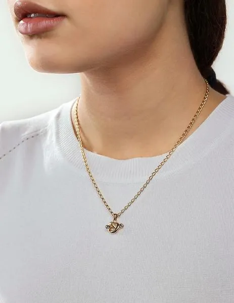 colgante guess knot nudo gold