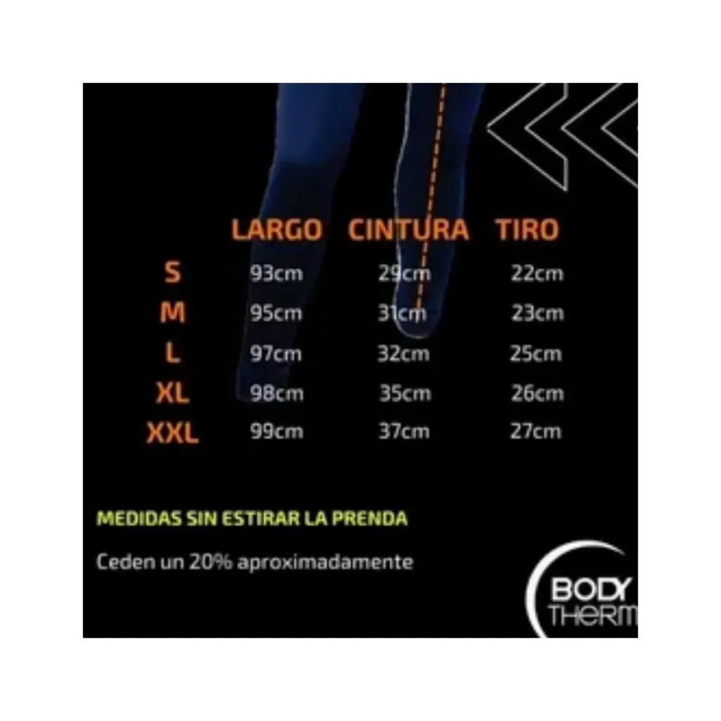 Combo Dama! Calza Larga Badana + Camiseta Térmica + Cuello y Guantes