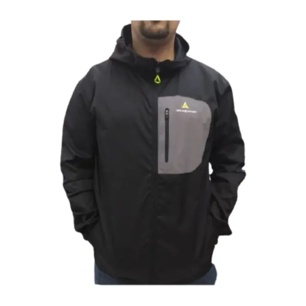 Combo Run! Campera de Lluvia + Short Deportivo Bolsillo Ng