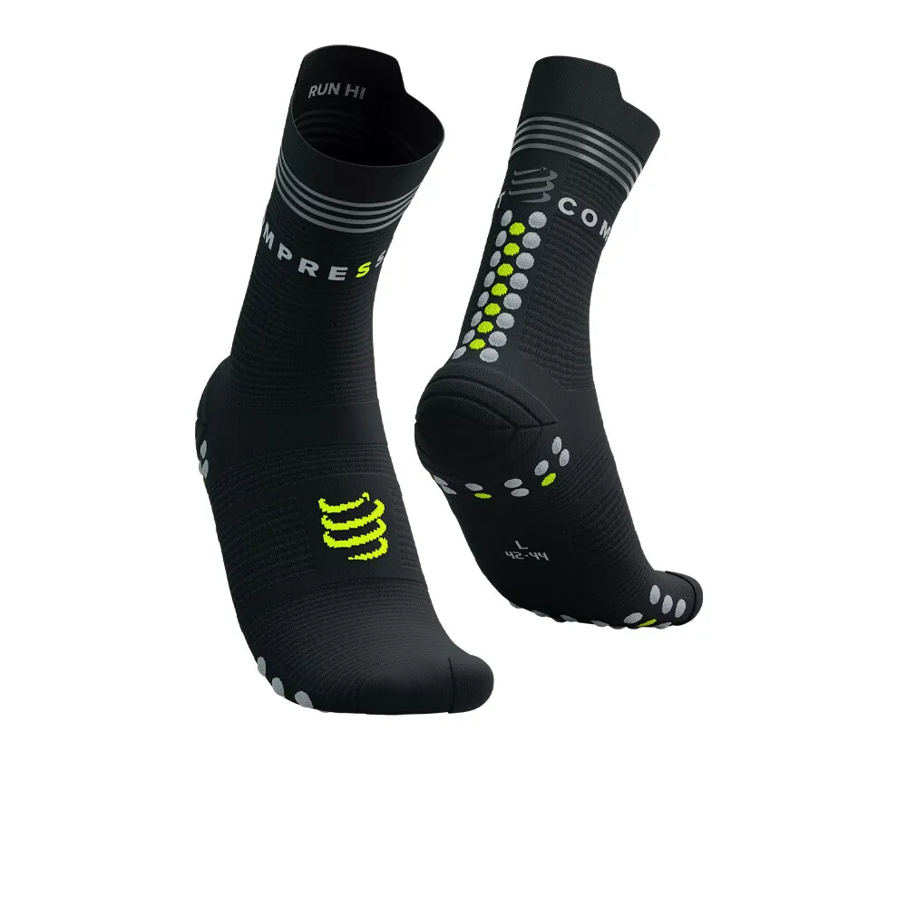 COMPRESSPORT PRO RACING V4.0 FLASH HIGH VIZ RUN HIGH CALCETINES  AW24