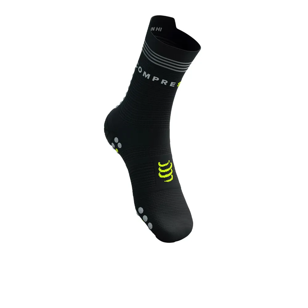 COMPRESSPORT PRO RACING V4.0 FLASH HIGH VIZ RUN HIGH CALCETINES  AW24
