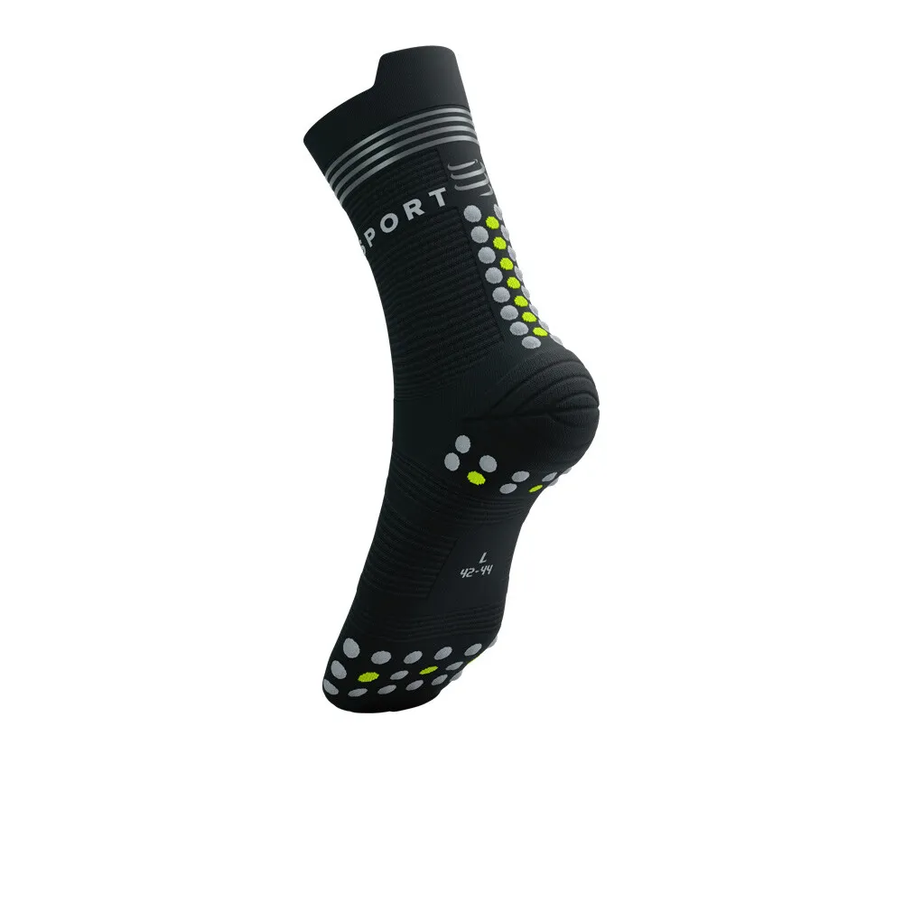 COMPRESSPORT PRO RACING V4.0 FLASH HIGH VIZ RUN HIGH CALCETINES  AW24