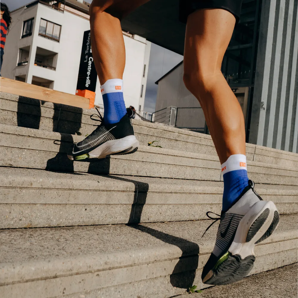 COMPRESSPORT PRO RACING V4.0 RUN QUARTER CALCETINES  AW24