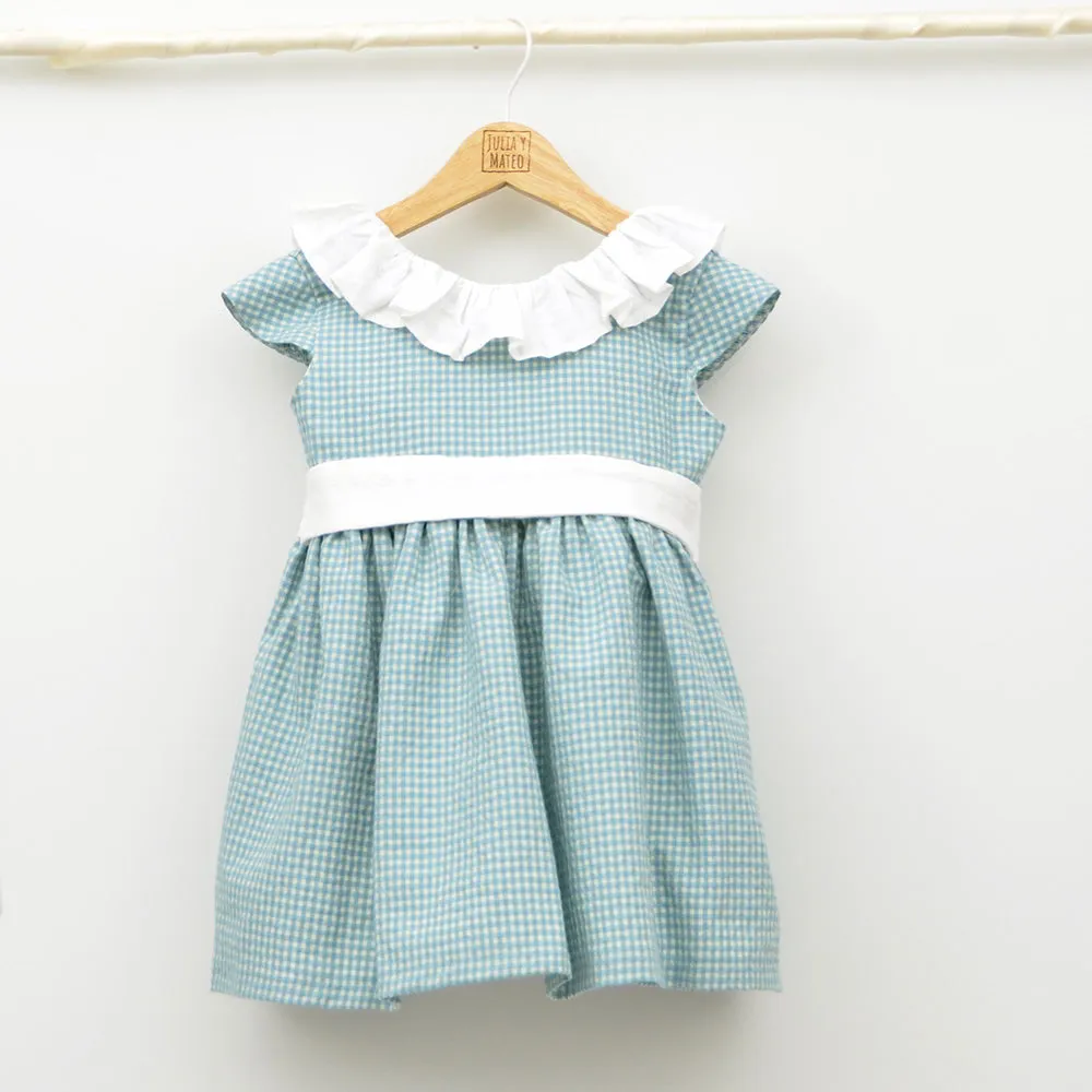 Conjunto bebé Florencia con ranita y camisa cuello bebé