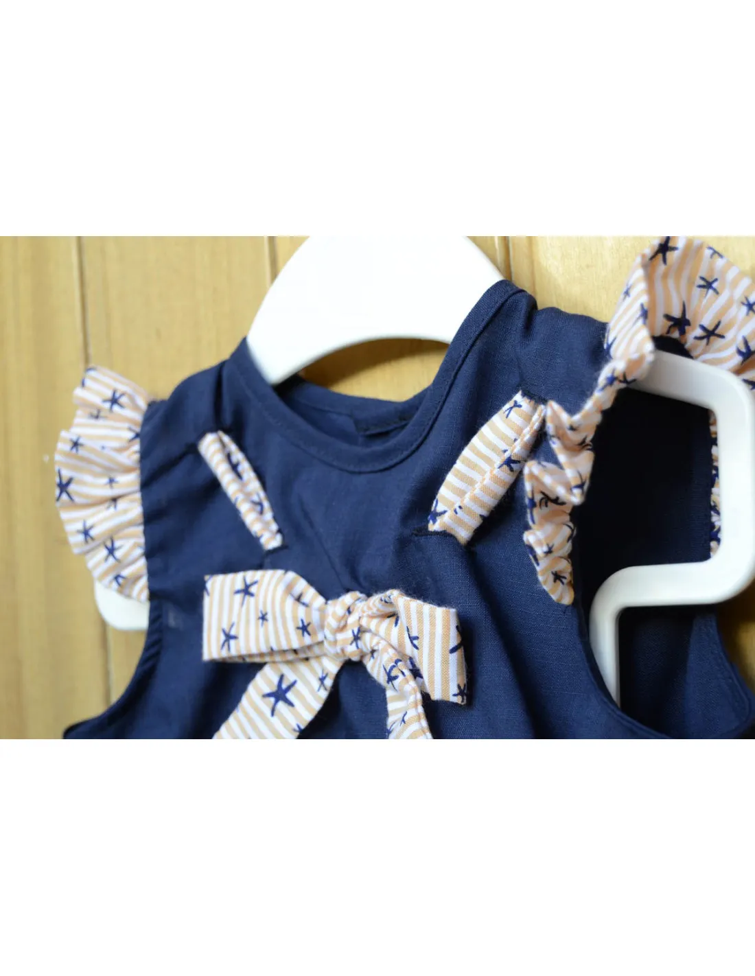 Conjunto Cubrepañal para bebé Mar
