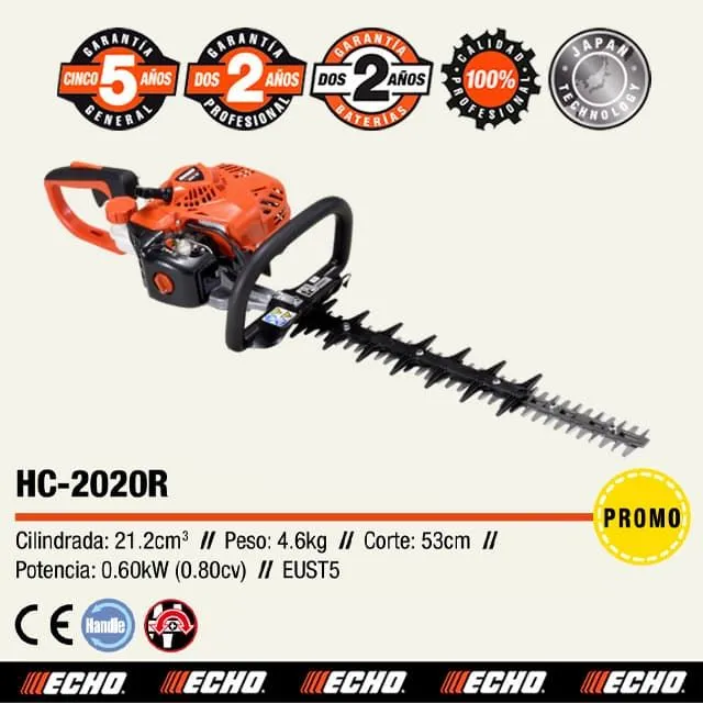 CORTASETOS ECHO HC2020R