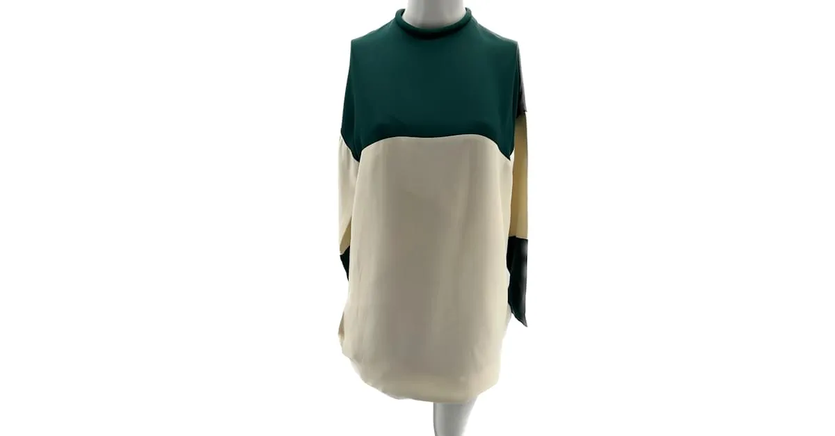 Céline CELINE Vestidos T.fr 36 Viscosa Blanco 
