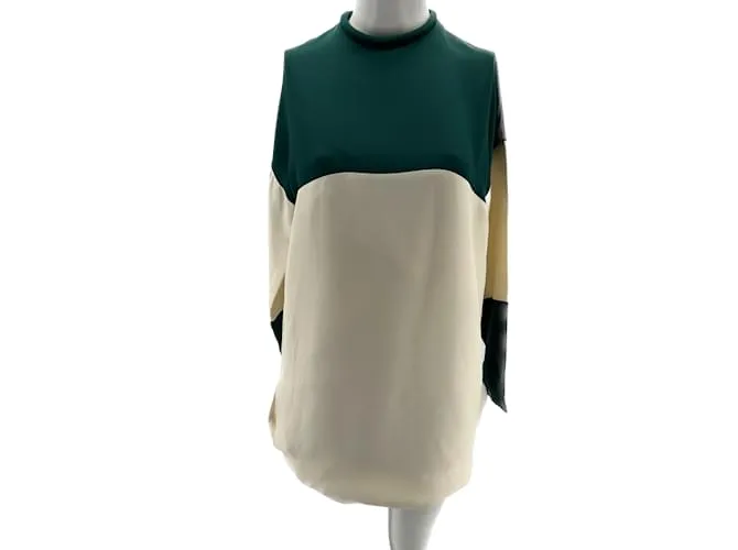 Céline CELINE Vestidos T.fr 36 Viscosa Blanco 