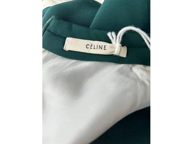 Céline CELINE Vestidos T.fr 36 Viscosa Blanco 
