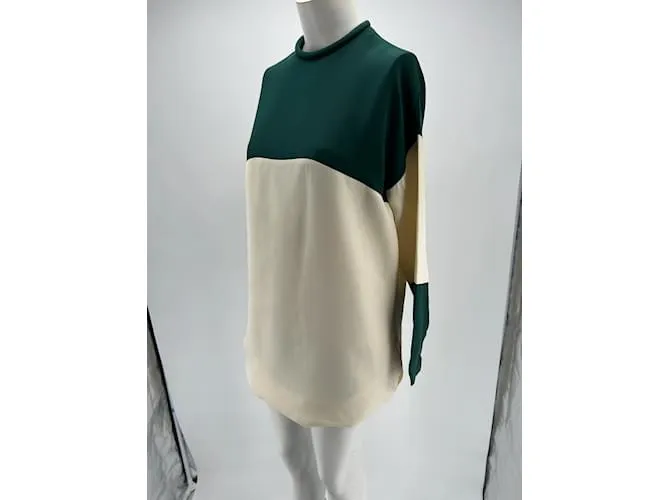 Céline CELINE Vestidos T.fr 36 Viscosa Blanco 