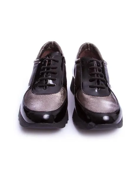 deportivas plumers negro