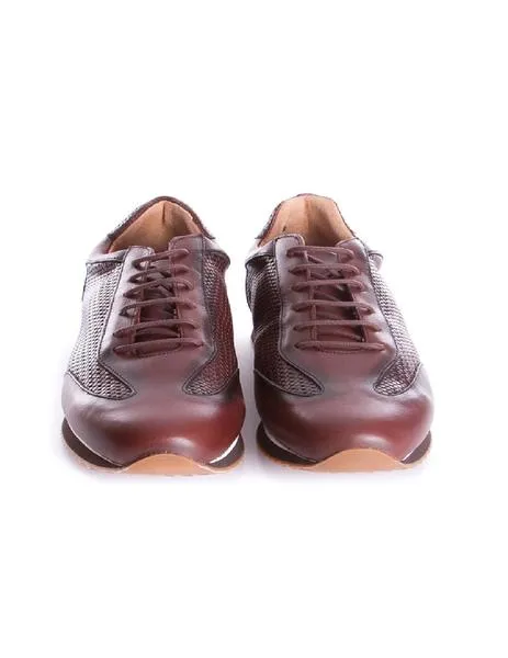 deportivas rodia trenzado marron
