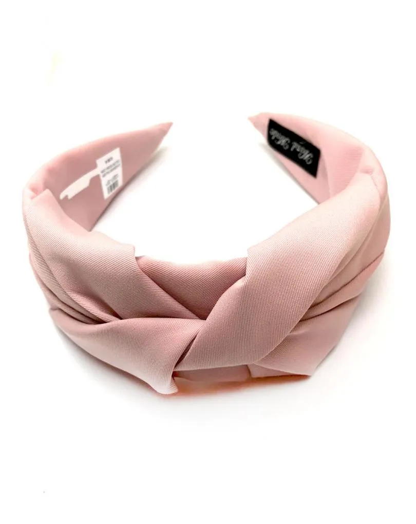 DIADEMAS MUJER COLOR ROSA CON DISEÑO DE NUDO MUY ELEGANTES