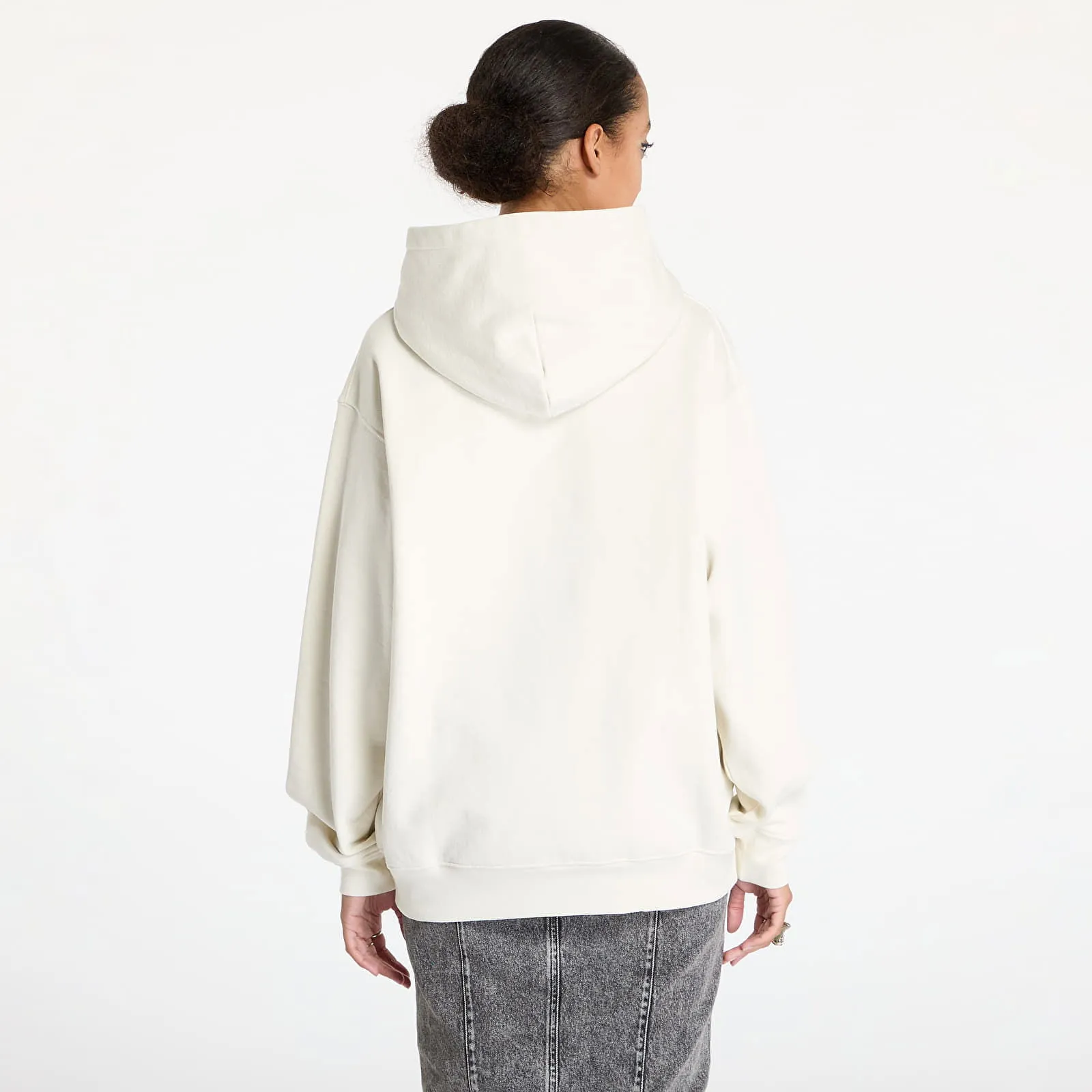 Dime Classic Small Logo Hoodie UNISEX Natural XS