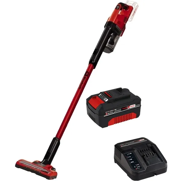 EINHELL  TESV 18 LI PXC  ASPIRADORA SIN BATERíAS Y CARGADORES, LIION, 18 V,  AH, 100 MBAR + EINHELL  PXC STARTER KIT  JUE