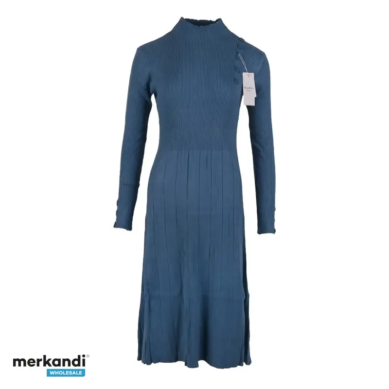 ELEGANTES VESTIDOS DE PUNTO PARA MUJER MONI&CO | TALLAS SM, LXL  OFERTA AL POR MAYOR (AB79)